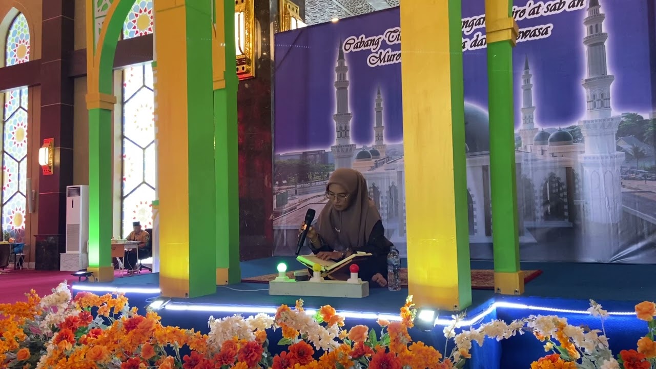 Juara 3 ~ NURHAZMIZAH (Pekanbaru) Qira’at Murattal Dewasa ~ MTQ Provinsi Riau 2024