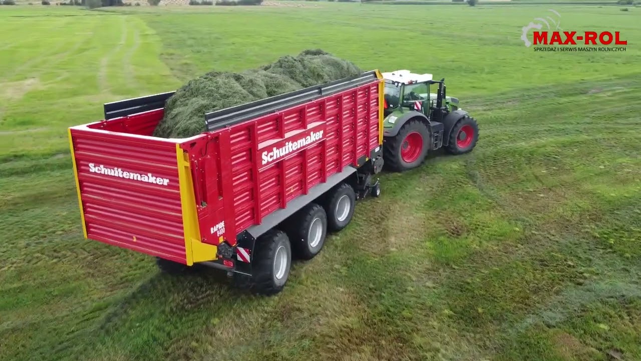 Schuitemaker Rapide 8400 oraz Fendt 930 VARIO zbiór traw 2024 sianokosy 2024
