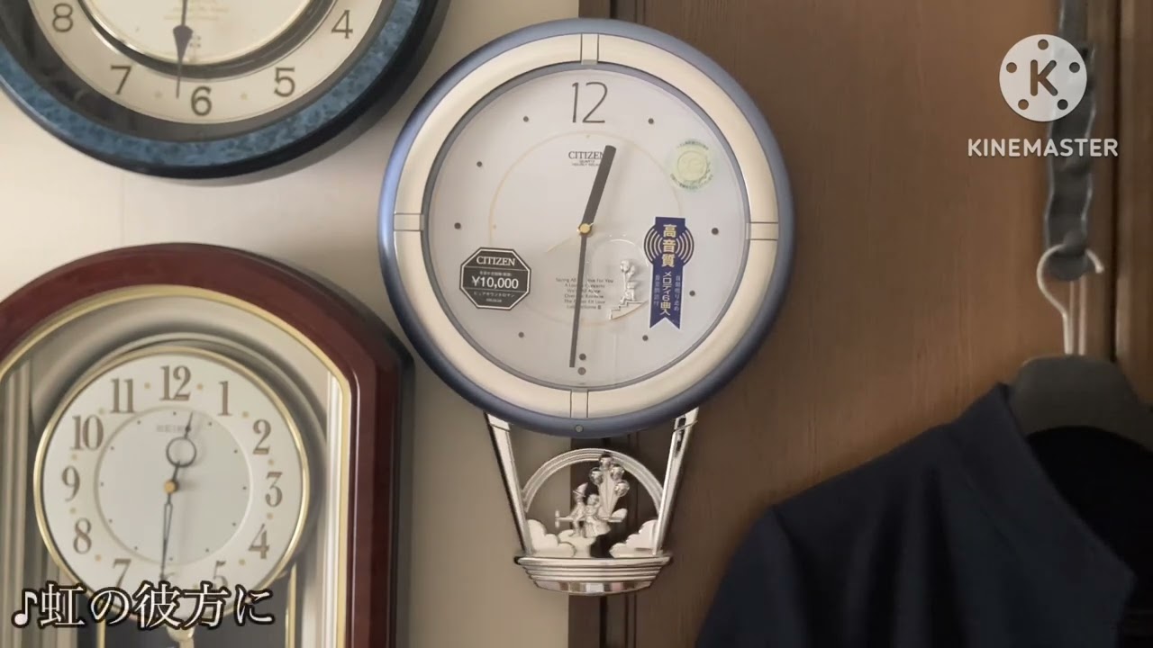 CITIZEN ピュアサウンド ロマン 4MJ838 全曲 からくり時計