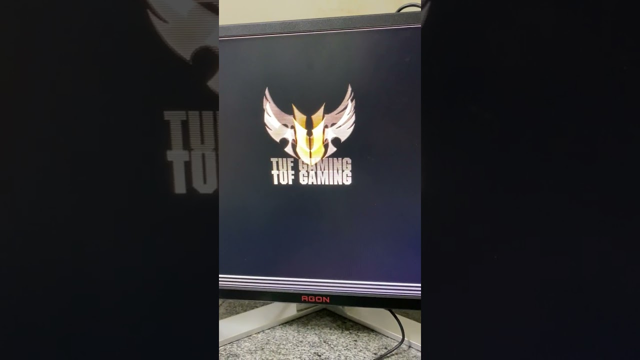 MONITOR AOC 240HZ AGON COM DEFEITO NA TELA