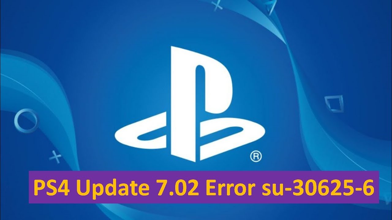 How to Fix PS4 Update 7.02 Error su 30625 6