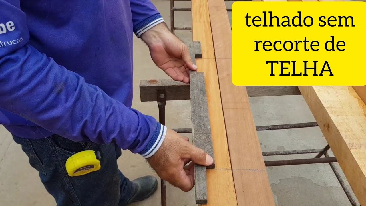telhado sem recorte de telha