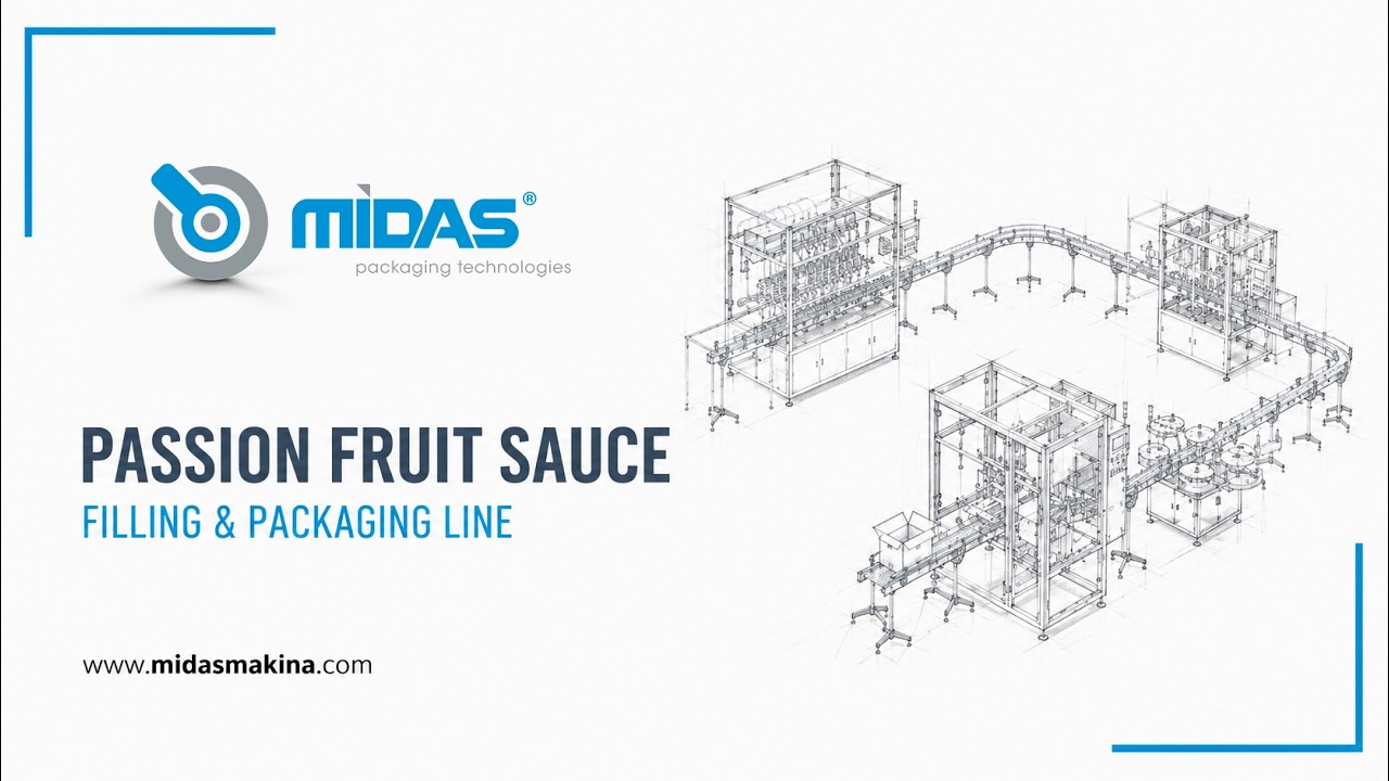 Otomatik Sıvı Dolum Hattı - Temizleme, Dolum, Kapak Kapatma ve Etiketleme Makinesi | Midas Makina