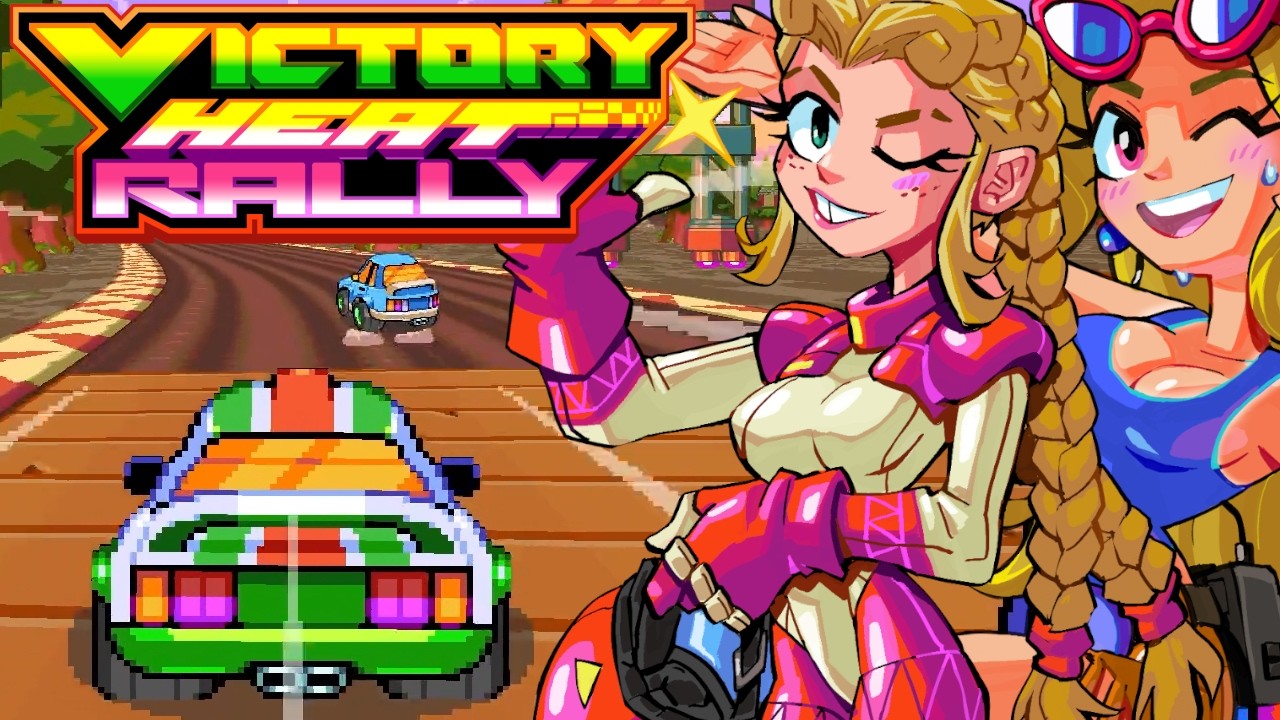 Victory Heat Rally - A Perfect Pixel Retro Arcade Racer Inspired by Power Drift & Sega Rally
