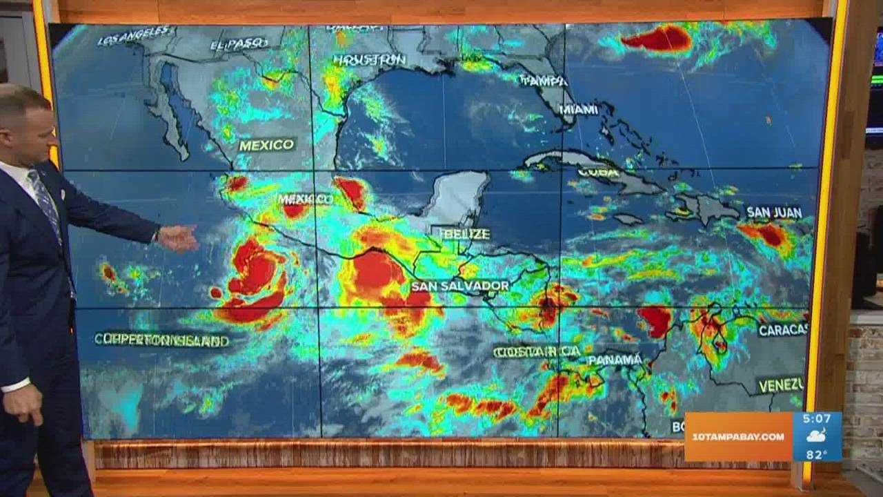 Tracking the Tropics: Potential for tropical storm development in Central America