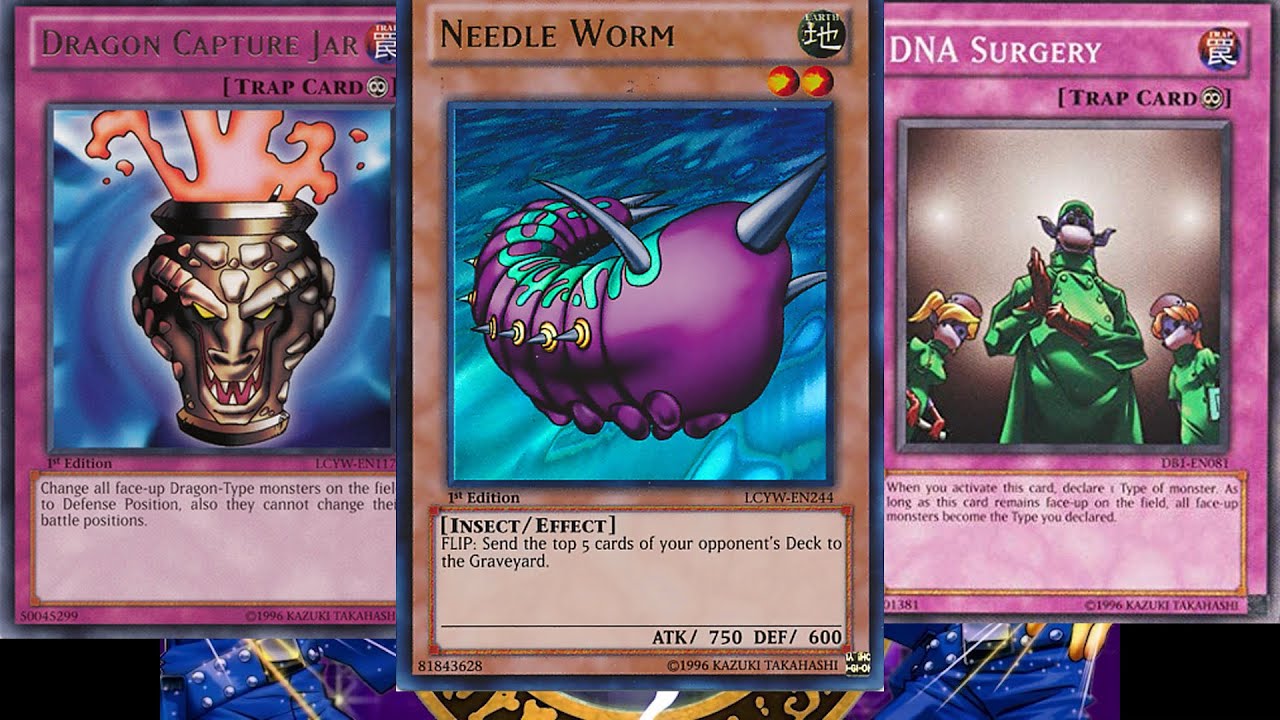 Yu Gi Oh! Power Of Chaos JOEY THE PASSION needle worm  Deck