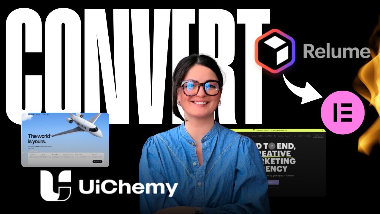 Я попробовал плагин-конвертер Relume в Elementor (вот что получилось) | Демонстрация плагина UiChemy