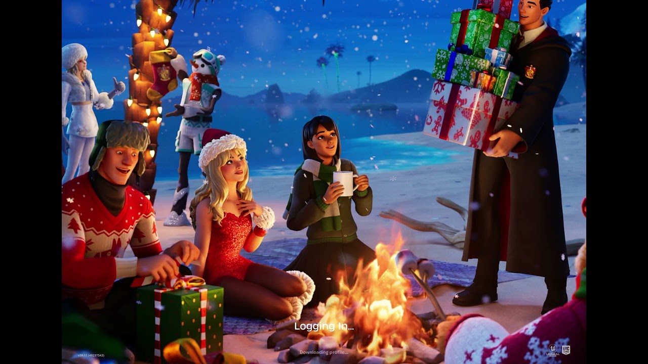 We are playing rocket sideswipe and for fortnite
