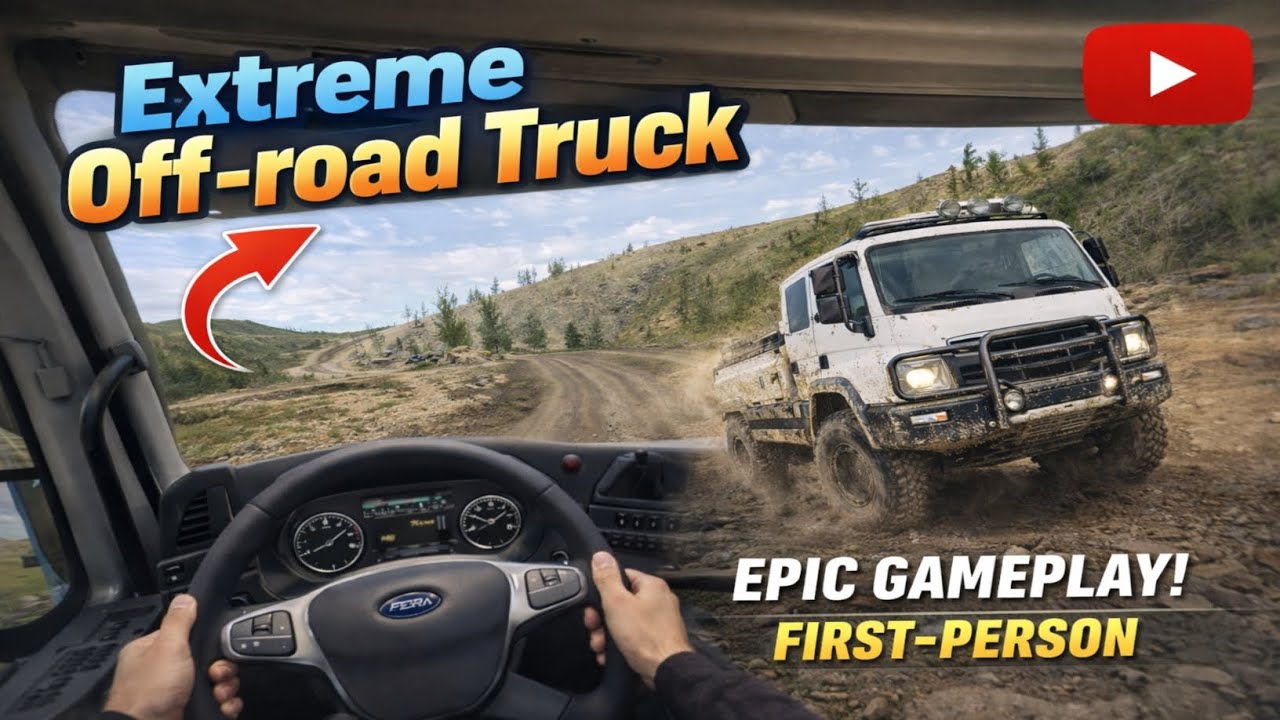 Extreme Offloading Truck Full Mud Road In TOE 3#toe3update #gaming 