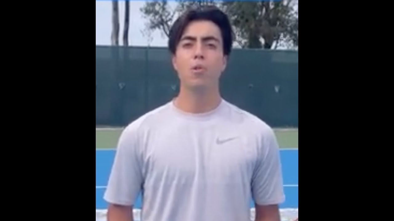 Joaquin Zenteno  -  College Tennis Recruiting Video Spring 25