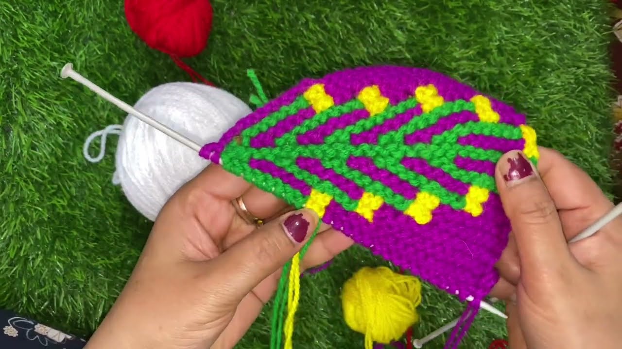पुरानी साड़ी ,चुन्नी या ऊन से बनाए नयी डिज़ाइन का बहुत ही सुंदर payedan #dari #doormat #new_design