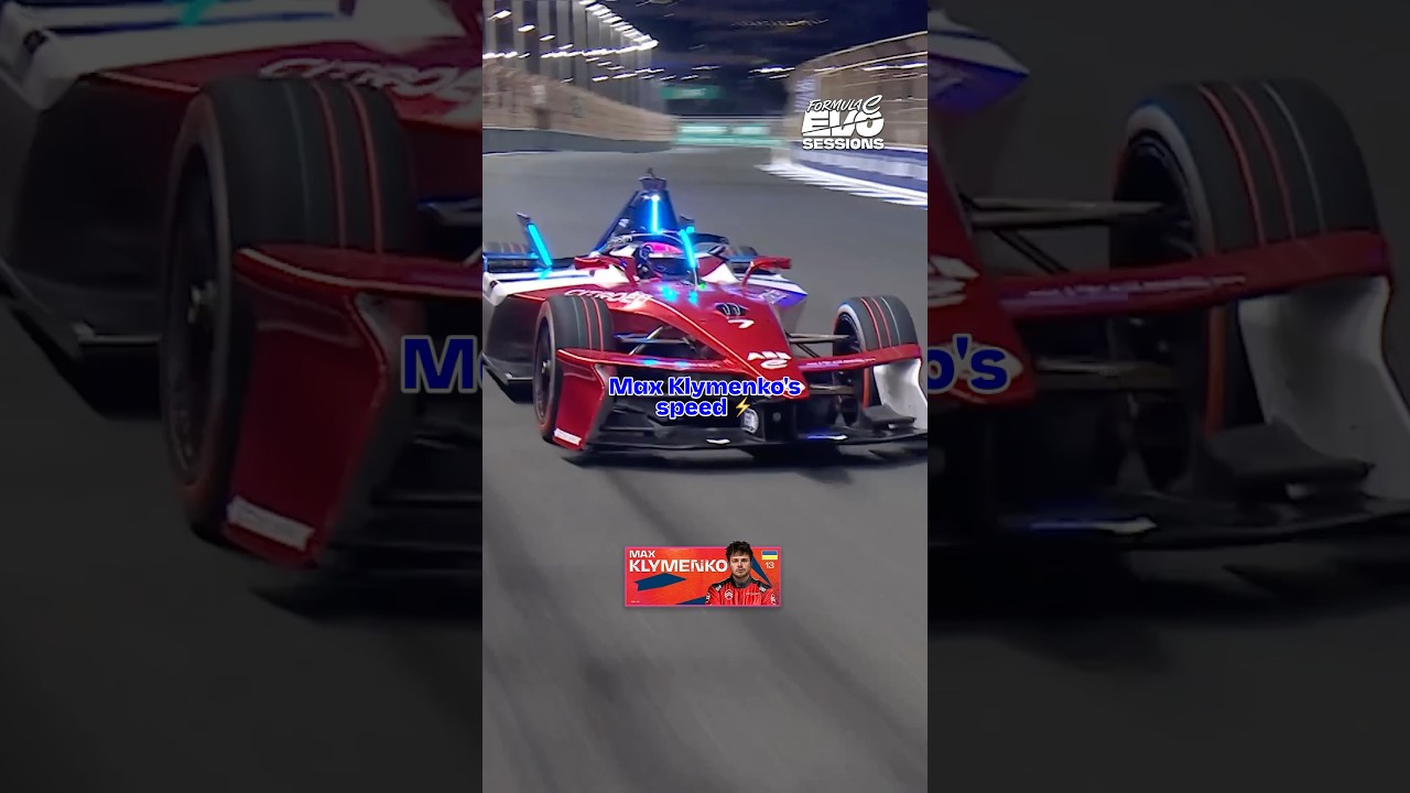 Slow and steady wins the&hellip; 😶 @maxklymenko  #EVOSessions #FormulaE #Motorsport #Racing