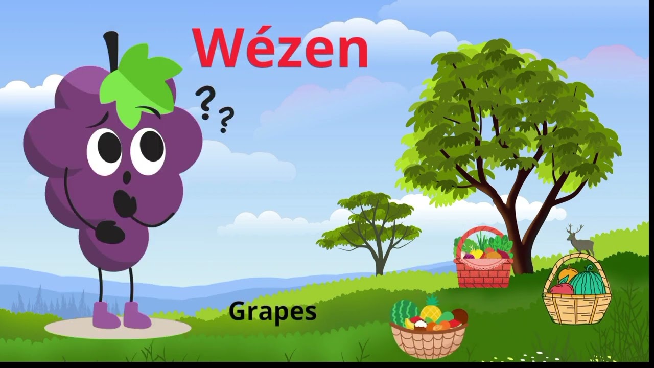 Some fruits in créole.  Fwi an kwéyòl.