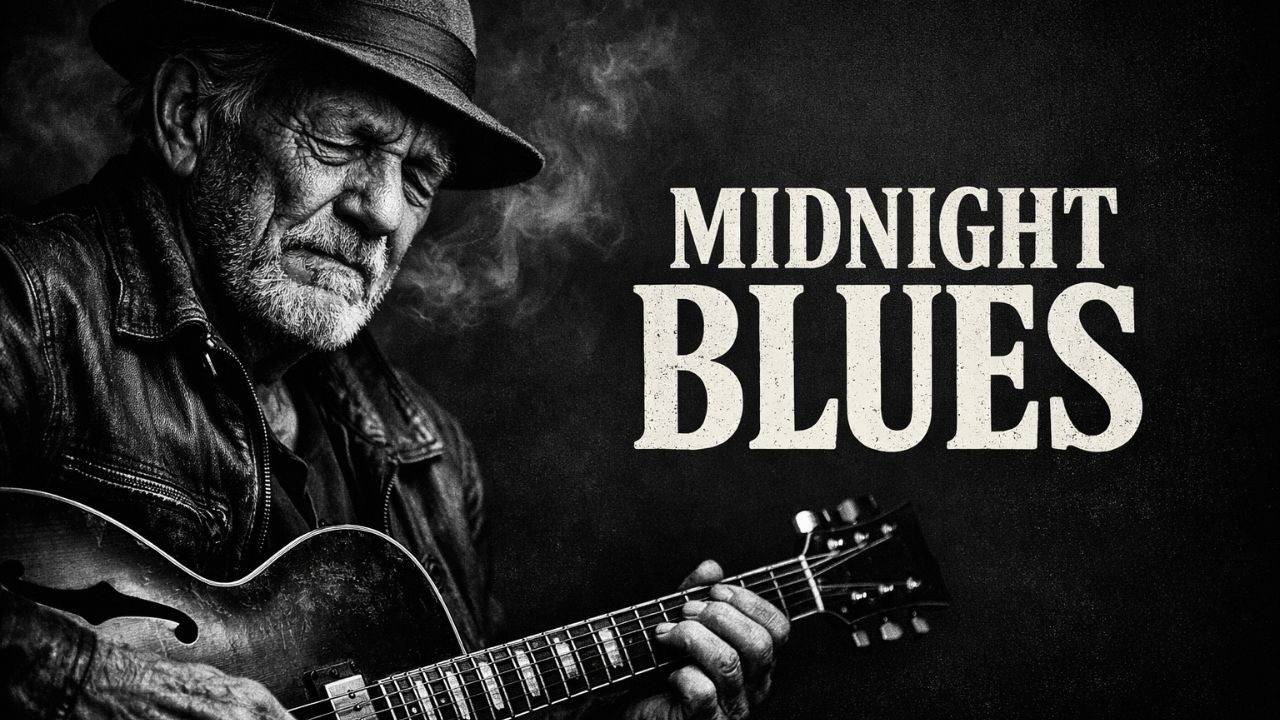 Find Peace Tonight: Whiskey Blues Guitar Lounge | Smooth Slow Blues for Midnight Moments