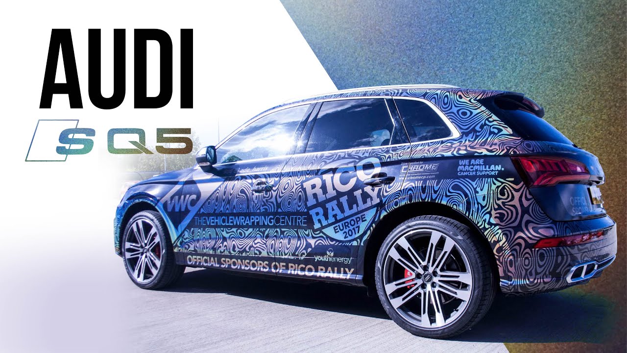 Audi SQ5 Custom Printed Flip Psychedelic | Full Wrap