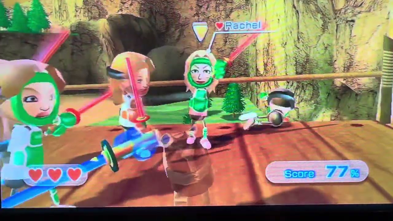 Wii Sports Resort Swordplay Showdown Stage 1 But only Keeping Jake Alive!