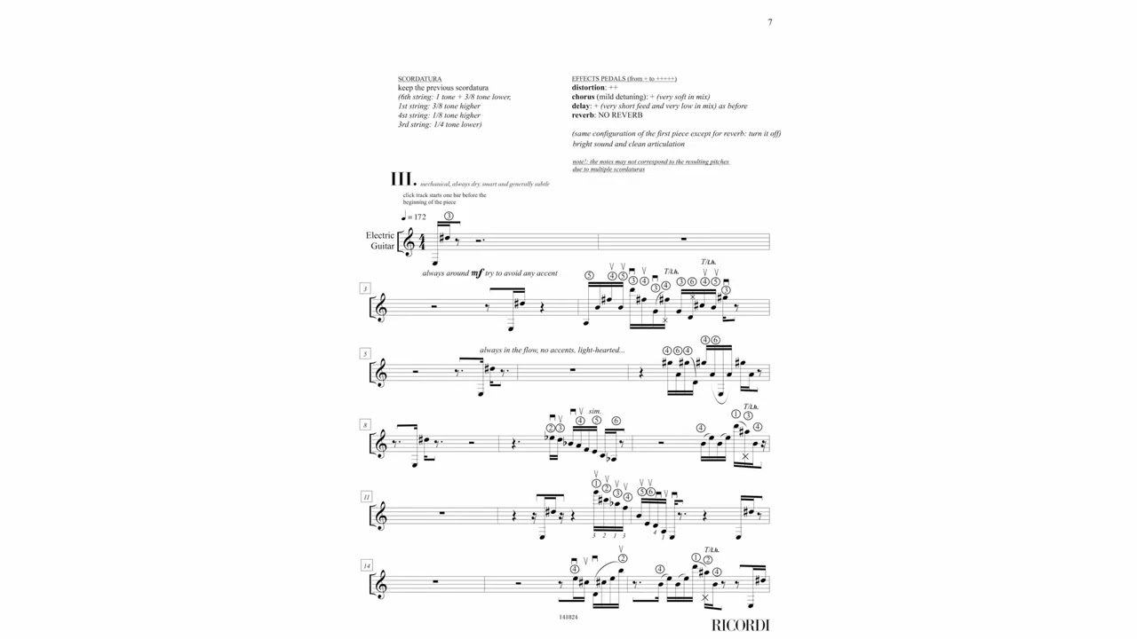 QUATTRO NUDI  |  recording + score