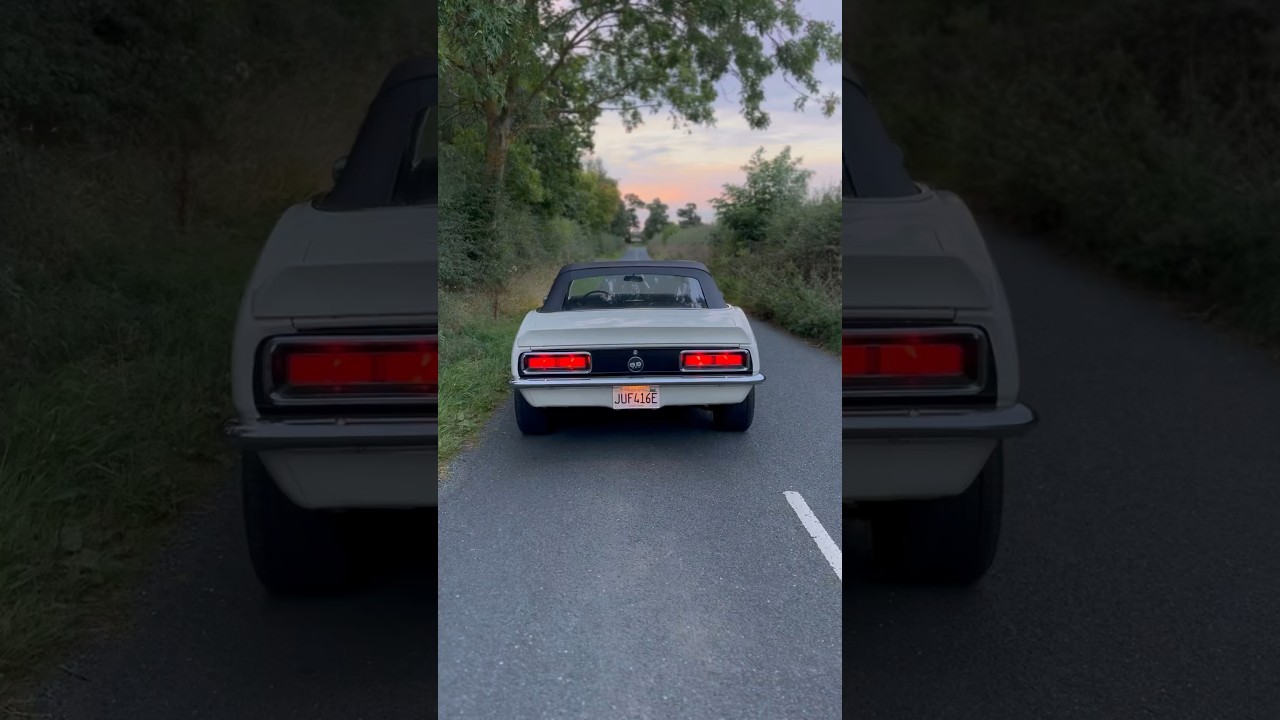 Incredible 1967 Camaro SS Exhaust Sound - Visit www.retroclassiccar.com For More Details