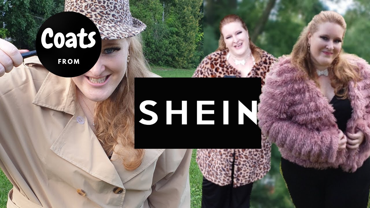 Plus size faux fur coats from SHEIN PLUS & CURVE 4XL