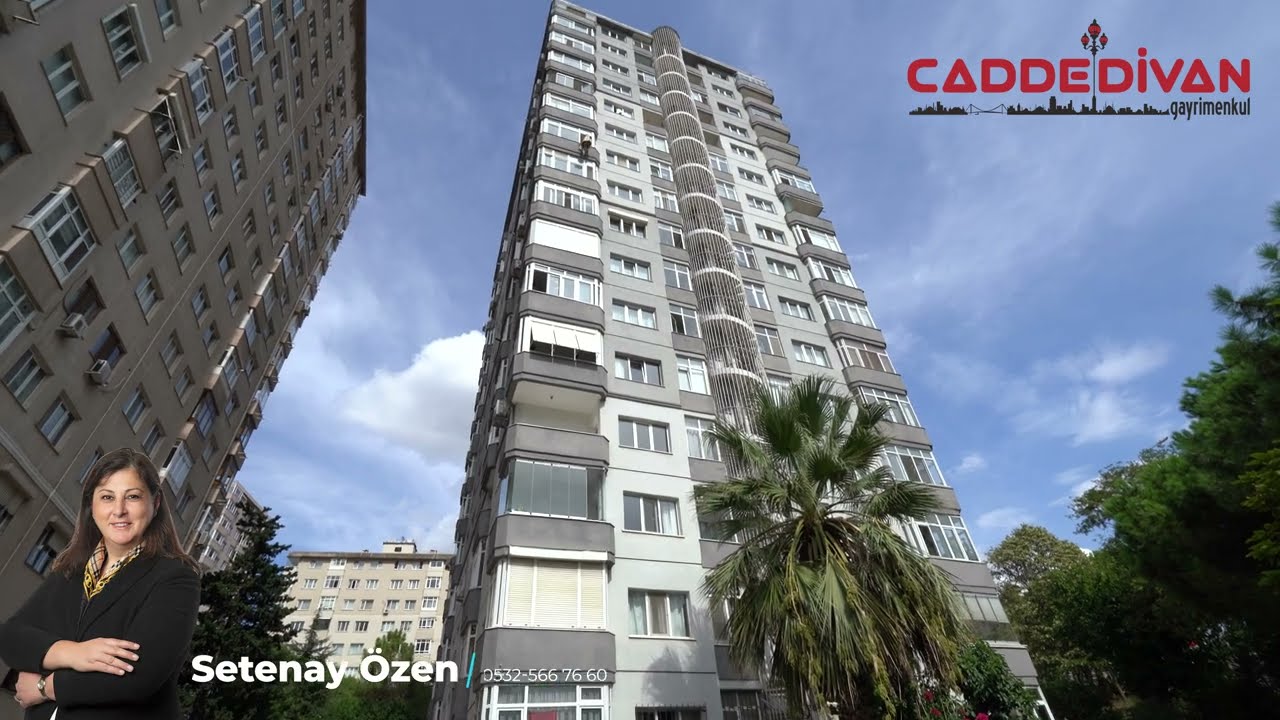 CADDE DİVAN GAYRİMENKUL - Setenay &Ouml;zen - BOSTANCI KAYA SİTESİ 3+1 SATILIK DAİRE