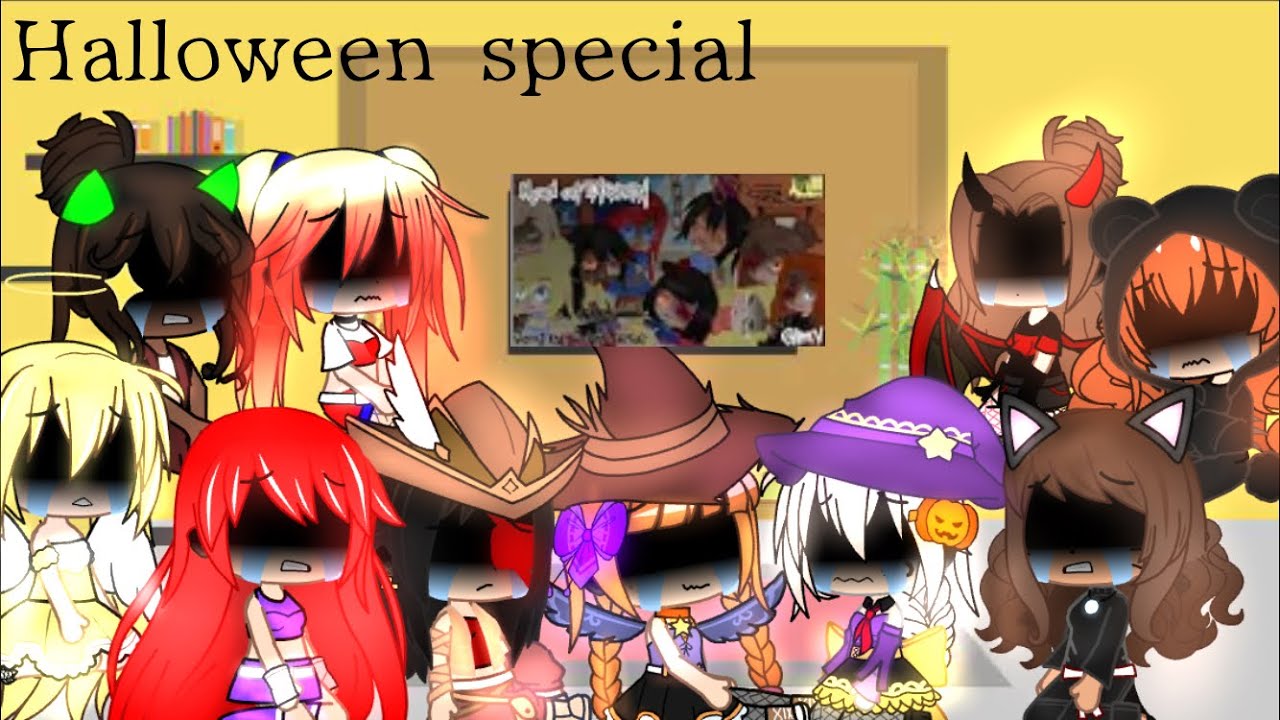 Princesses react to mad at Disney *Halloween special*