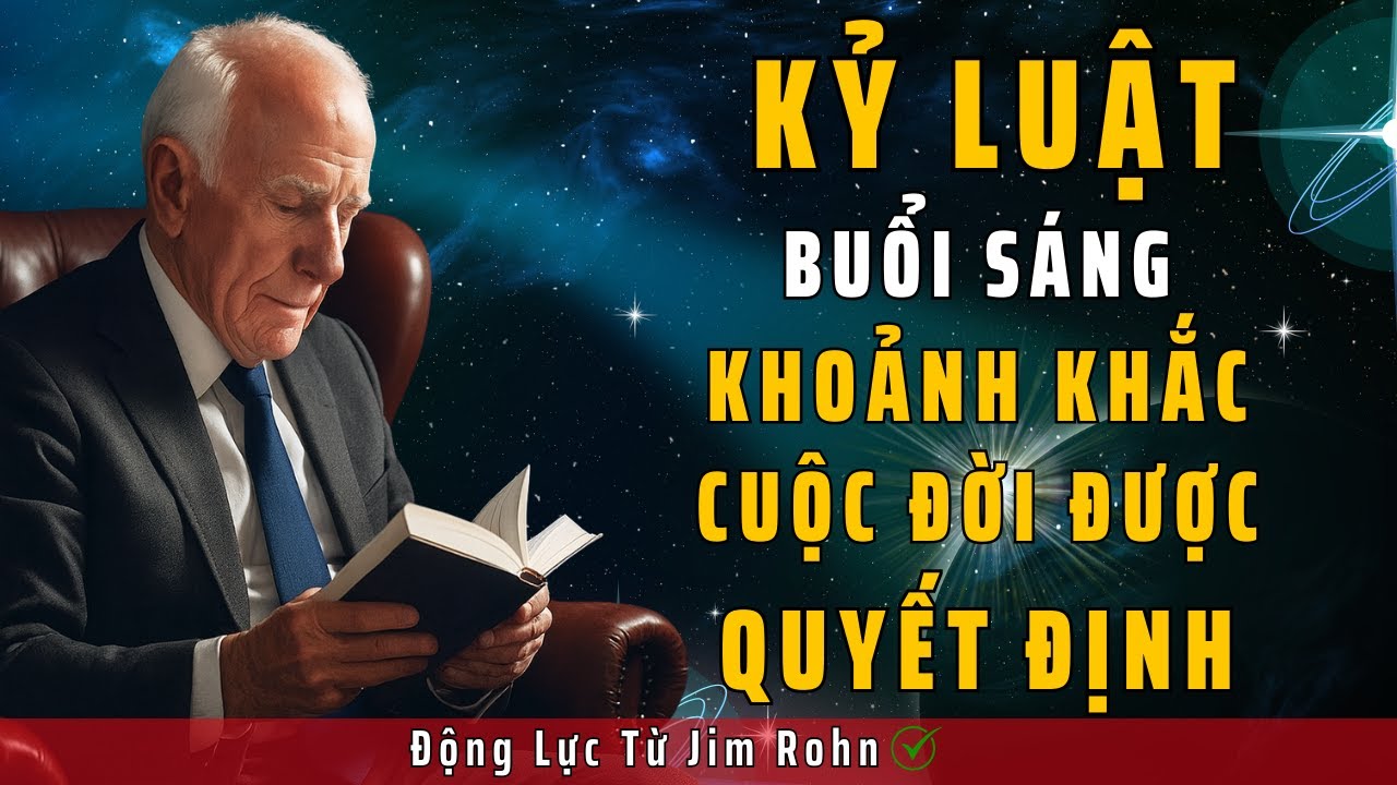 Kỷ Luật Buổi Sáng – Khoảnh Khắc Cuộc Đời Được Quyết Định | Động Lực Từ Jim Rohn.