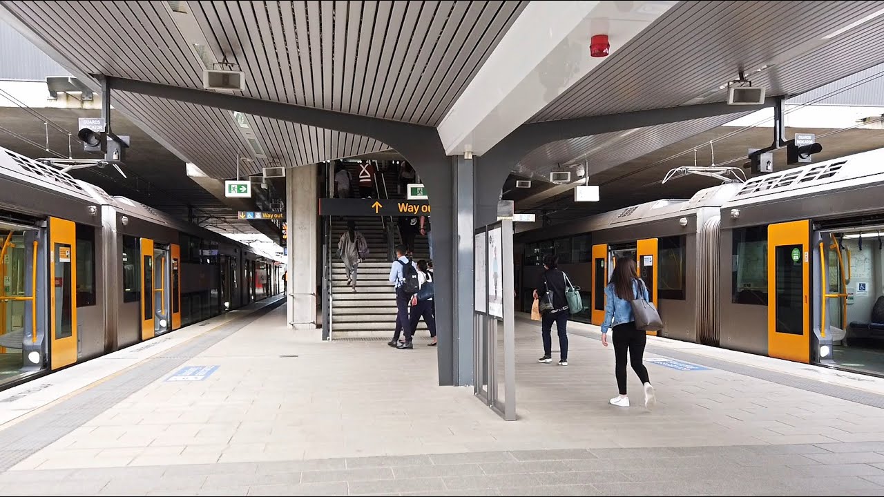 Sydney Trains To Leppington From Cabramatta + Walking in Leppington Station