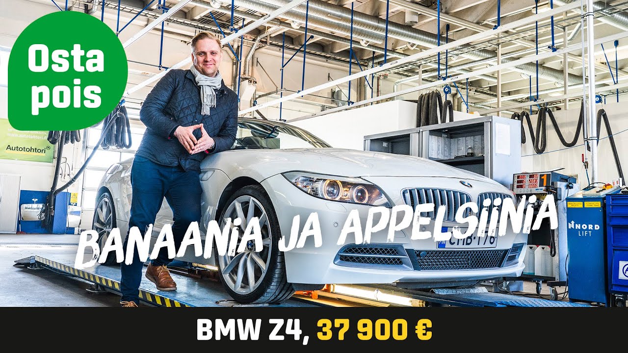 Käytetty: BMW Z4 sDrive 35i (37 900 €) - Banaania ja appelsiinia