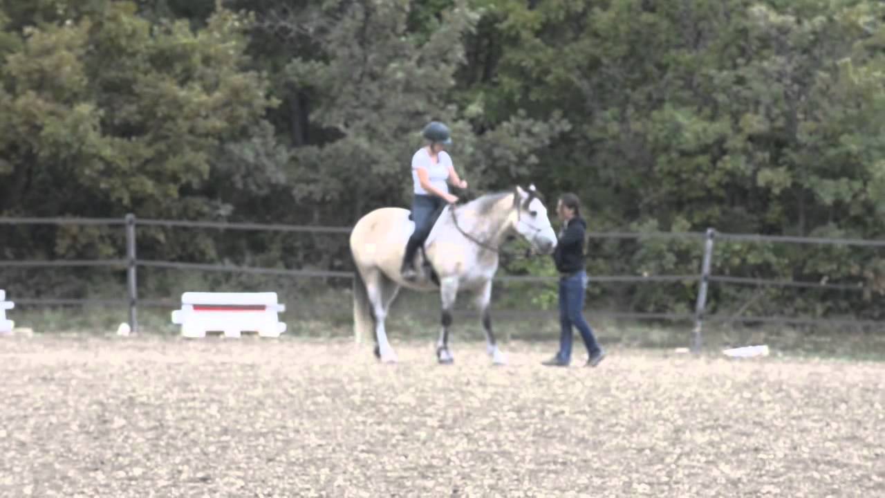 Ridden part of lesson with Pauline Beulze