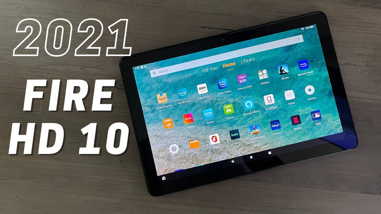 Распаковка и первый обзор Amazon Fire HD 10 11-го поколения (2021)