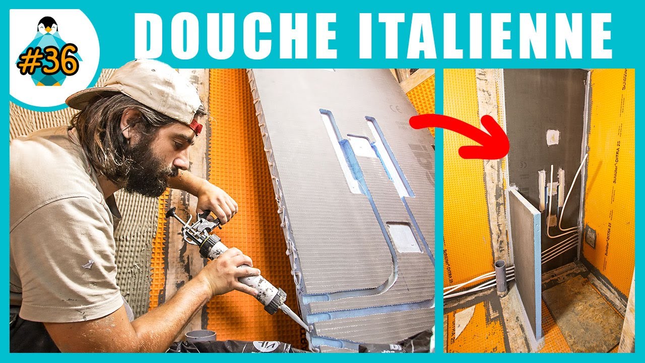 ON CONSTRUIT NOTRE DOUCHE ! en panneaux &eacute;tanches - LPMDP S2 #36