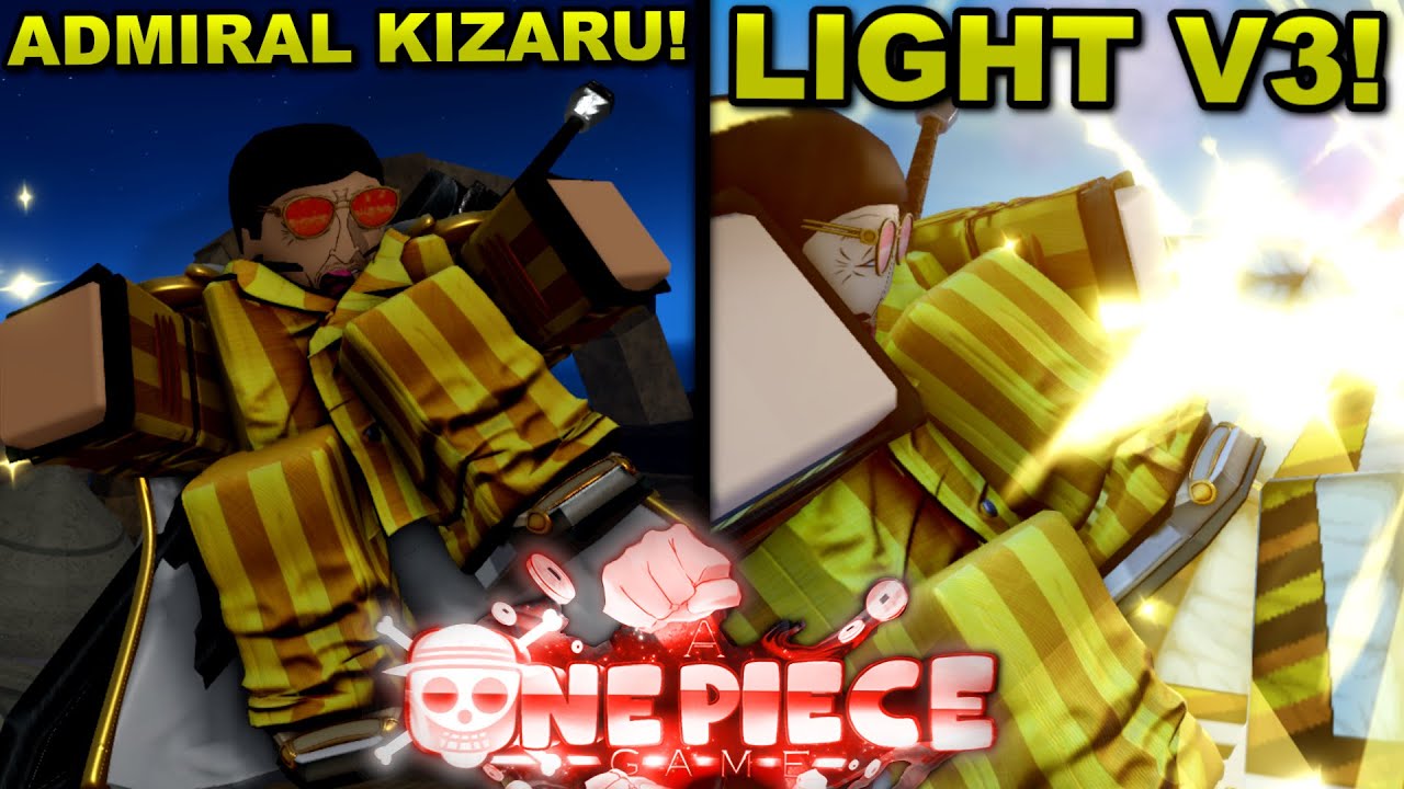 Становлюсь Адмиралом Кизару (Светлый Фрукт) в игре Roblox A One Piece... Вот что произошло!