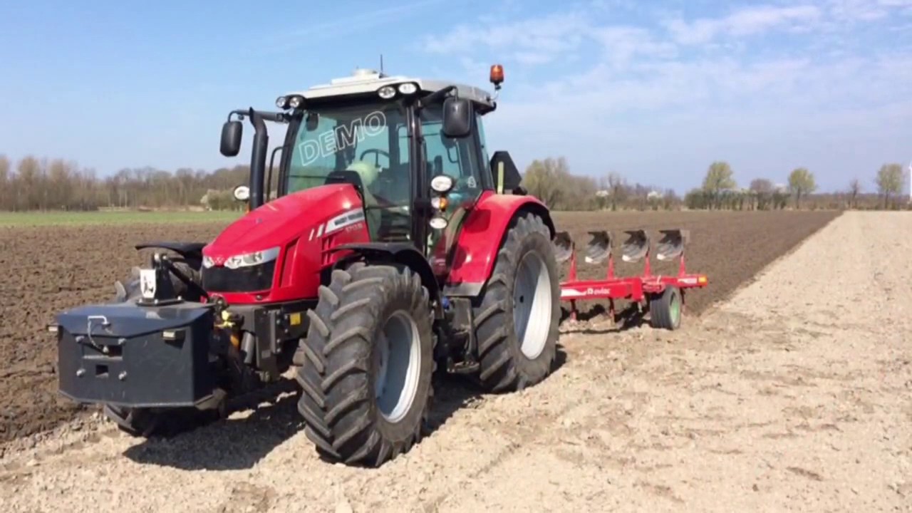 Ovlac Mini 8 ploeg met MF & Fendt