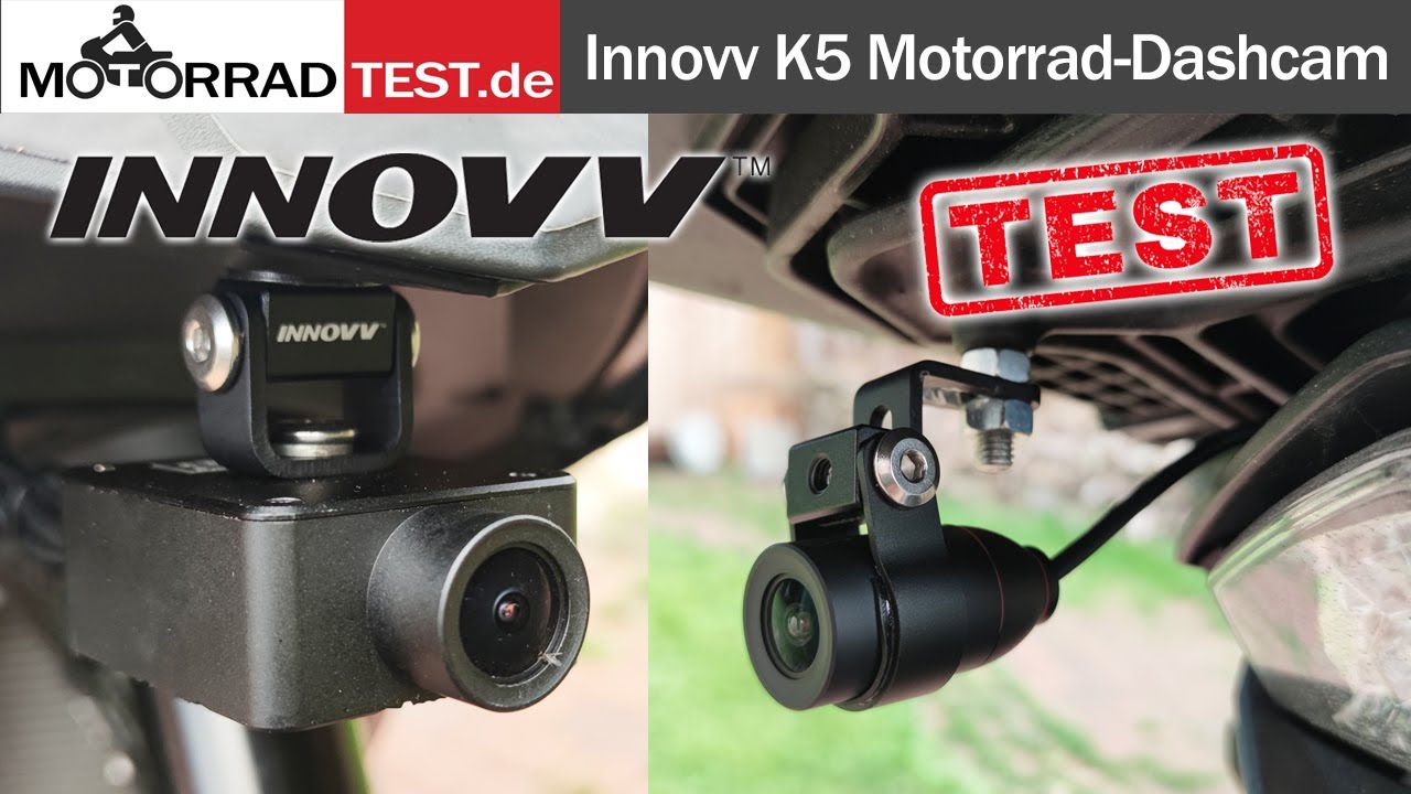 INNOVV K5 | Test (deutsch) der innovativen 4K Dashcam für Motorräder