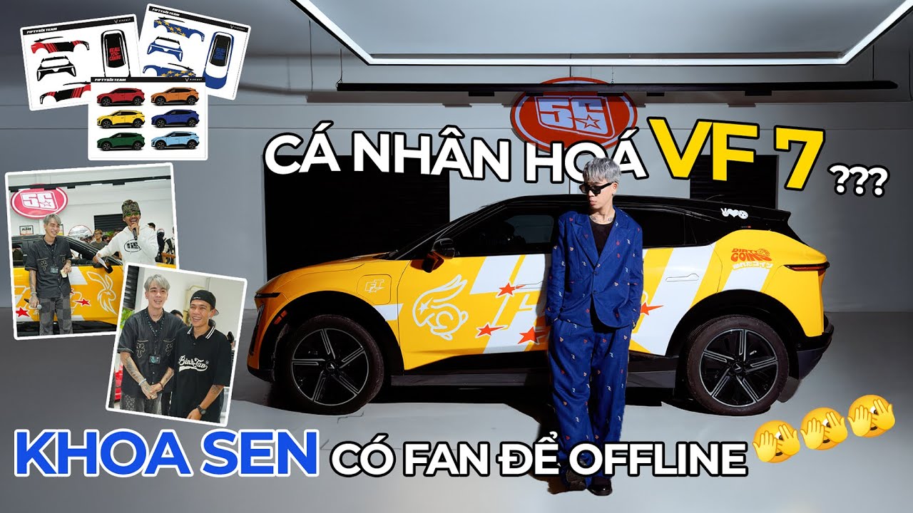 XE HƠI ĐIỆN VF 7 KHI CÁ NHÂN HÓA SẼ TRÔNG NHƯ THẾ NÀO