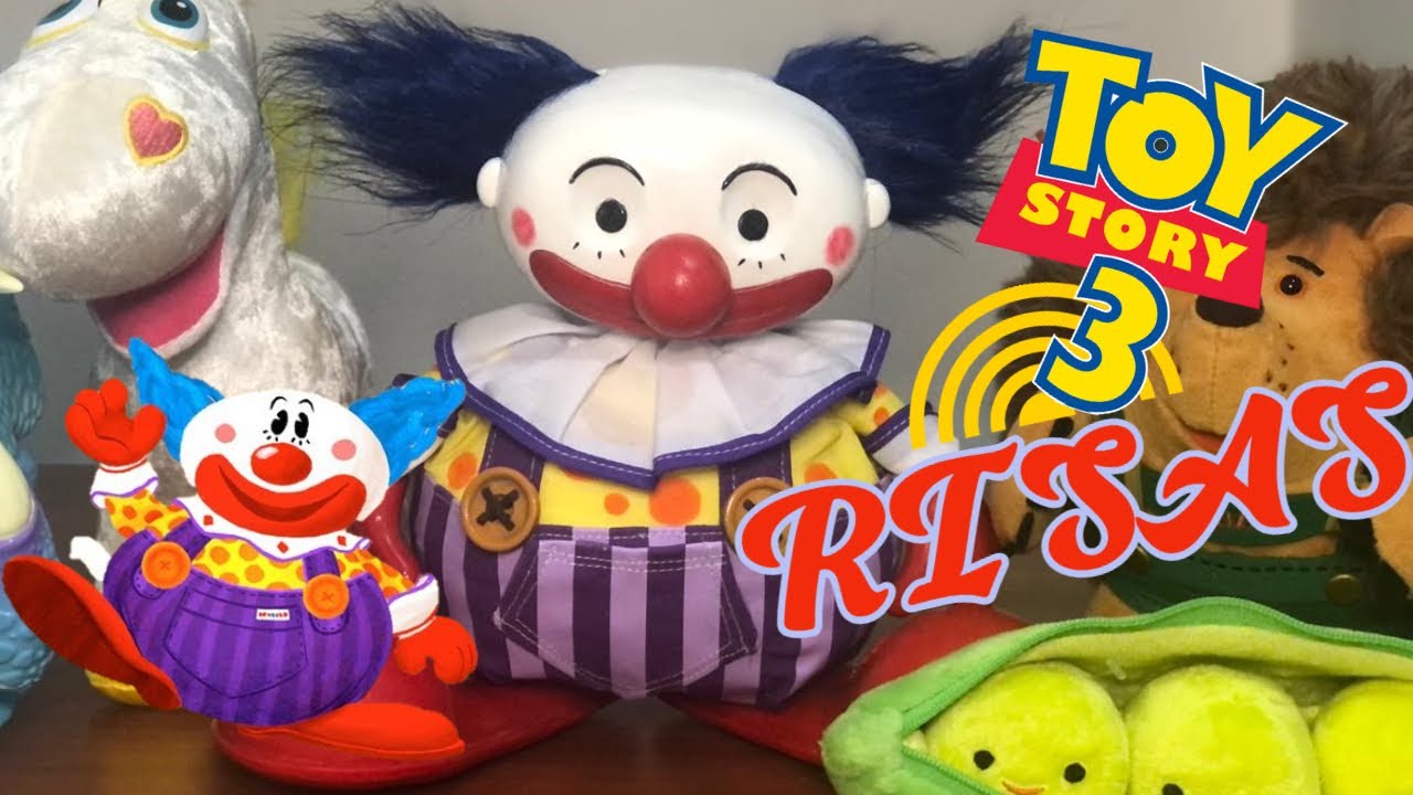 RISAS (Chuckles the Clown)🤡 Toy Story 3  -  TAMAÑO REAL .