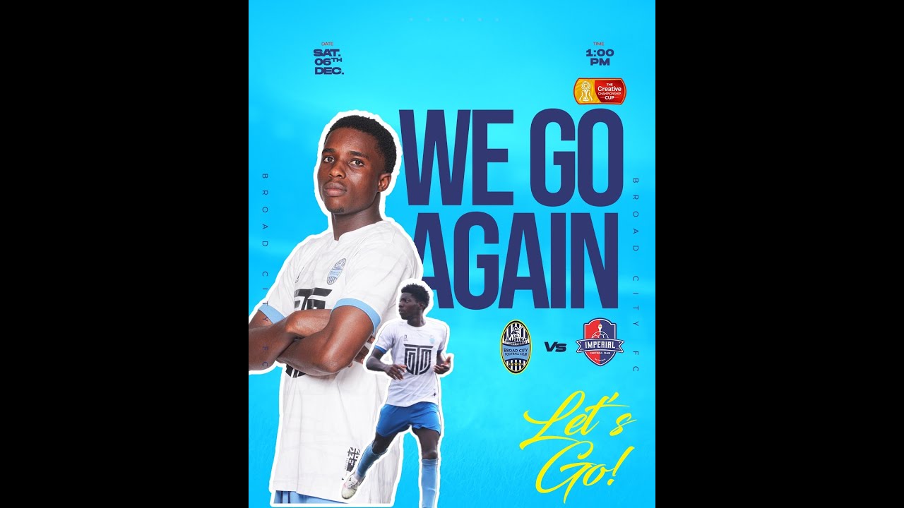 BROAD CITY vs IMPERIAL FC ; TCC CUP MATCHDAY 5 ; 6TH DEC. 2025 ; LEGACY PITCH ; KICK OFF 1PM
