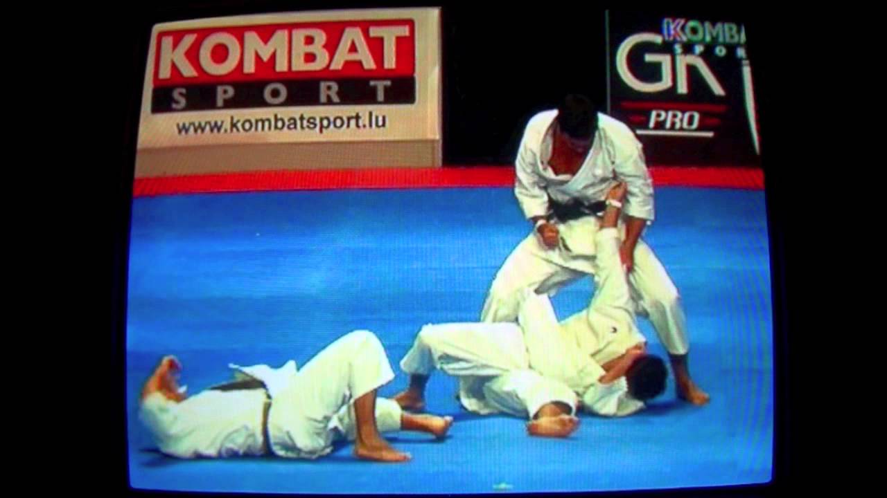 Lyoto Machida avec Daniel Woirin, Chinzo Machida, Miguel Xavier au 30ème Festival des Arts Martiaux