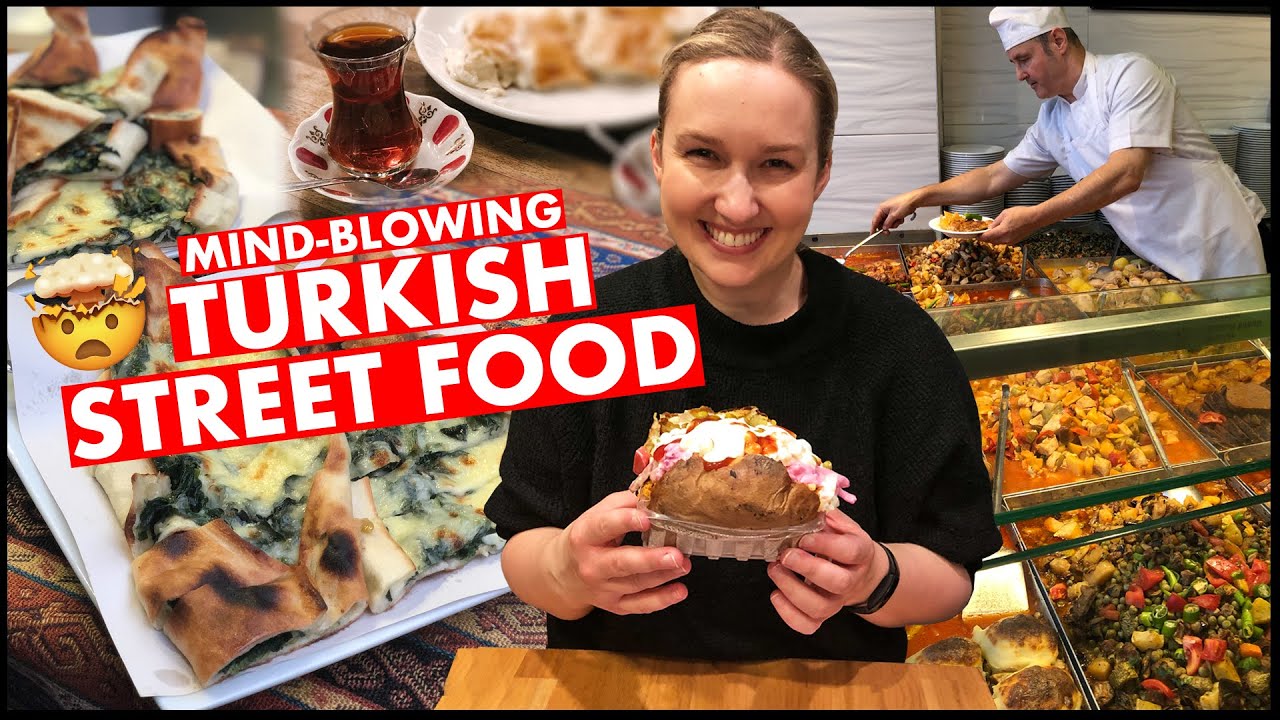 Безумно вкусная ТУРЕЦКАЯ УЛИЦА ЕДА в Стамбуле, Турция