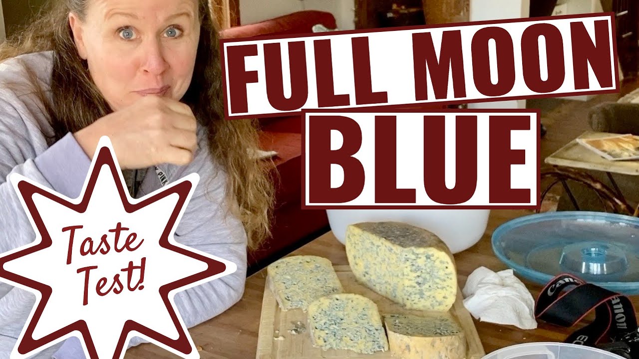 Piercing, Aging, and Tasting A Natural Rind Blue Cheese