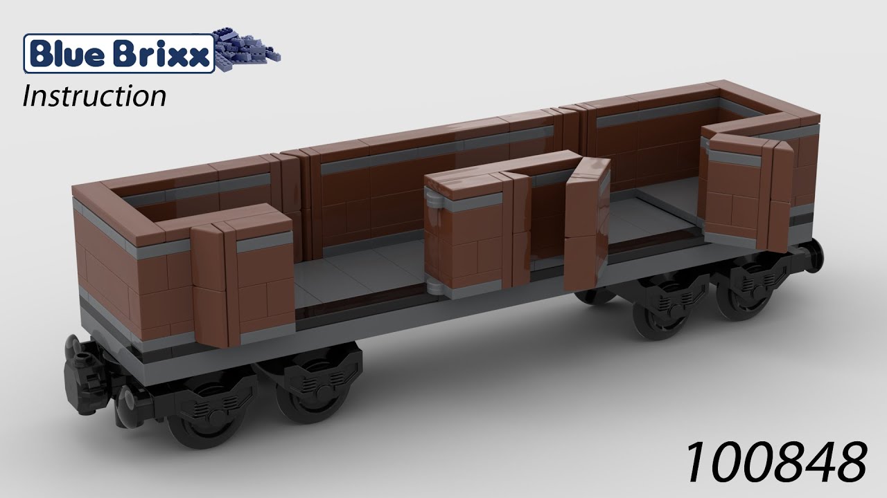 BlueBrixx Instruction - 100848 - Open Wagon Eaos 106