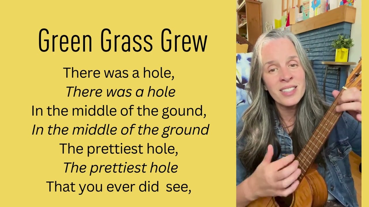 The Green Grass Grew | A Repeat-After-Me Song for Children