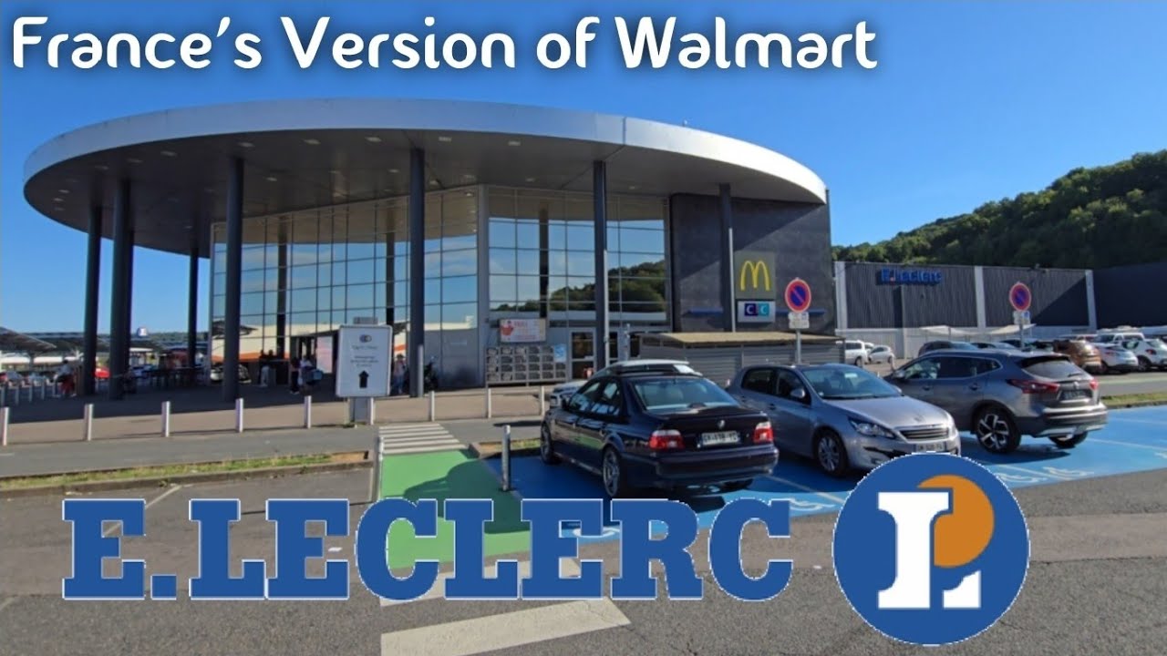 Shopping at E.Leclerc, France's Version of Walmart #france #francetravel #franceshopping