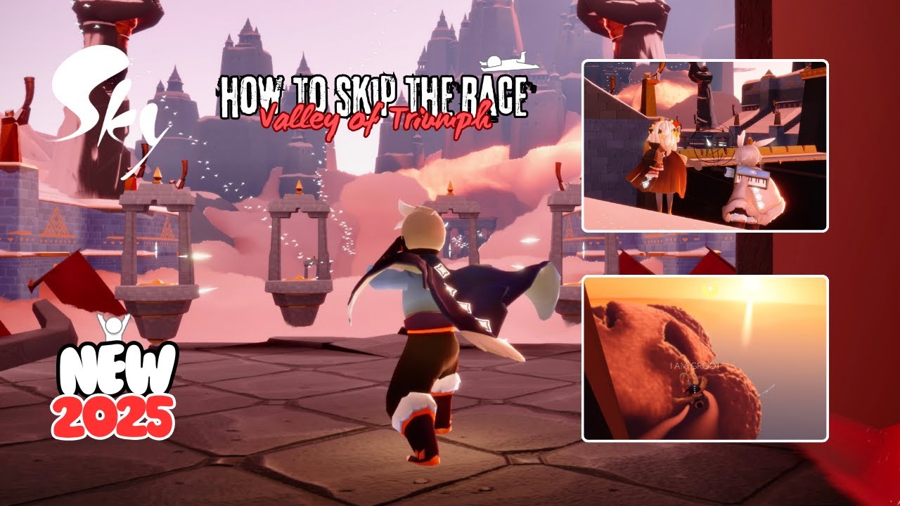 How to skip the race in valley of triumph|| Sky: Children of the light