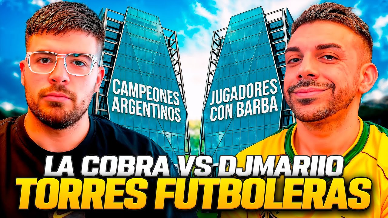 TORRES FUTBOLERAS VERSIÓN PRESENCIAL: NIVEL IMPOSIBLE. LA COBRA VS DJ MARIO (2026)