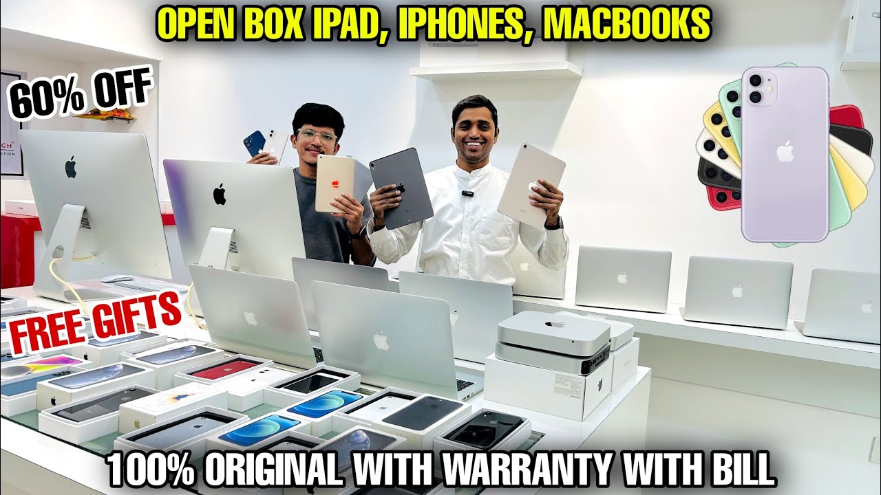 MacBook At Cheapest Prices🔥| Open Box IPhones & iPads |1 Year Warranty| Upto 70% Off|Macwala Mumbai