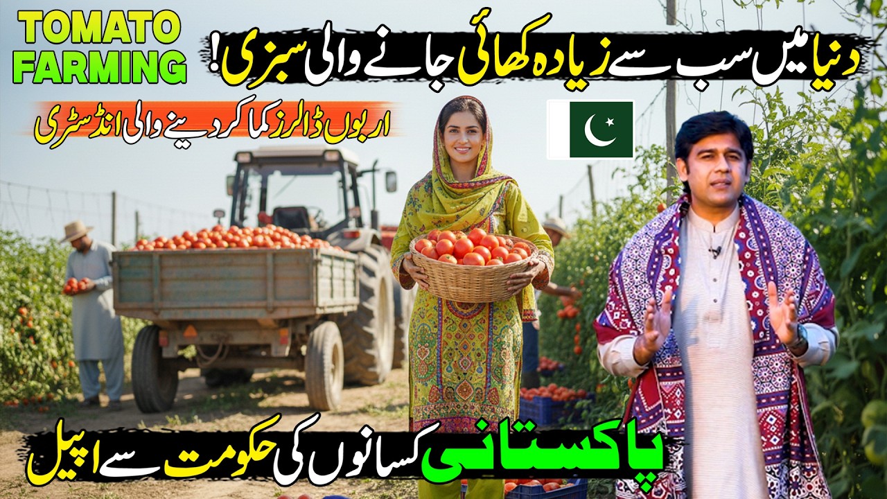 Tomato Farming in Pakistan 🇵🇰 🍅 | Billion Dollar Industry | Made In Pakistan