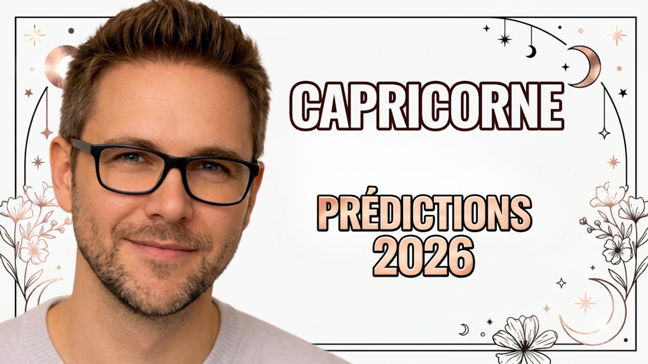 ♑ CAPRICORNE – Prédictions 2026 | Grand Tableau Lenormand