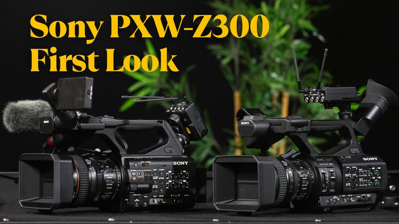 Sony PXW-Z300 First Look - EVERY Camera WILL HAVE THIS Feature!
