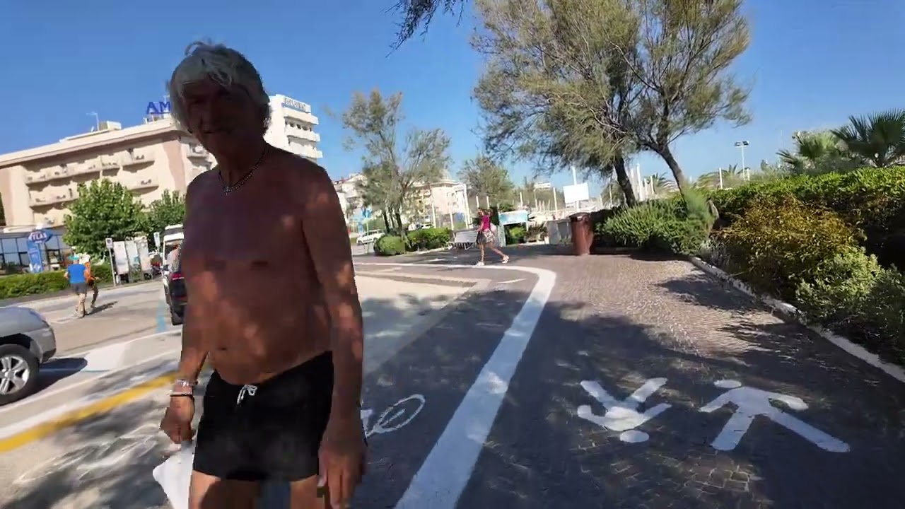 Rimini Lungomare Walk (Emilia-Romagna, Italy)